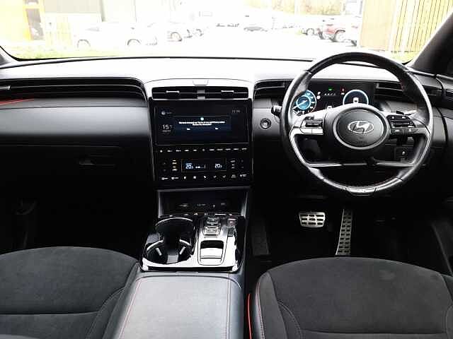 Hyundai TUCSON 1.6 TGDi Hybrid 230 N Line S 5dr 2WD Auto Red