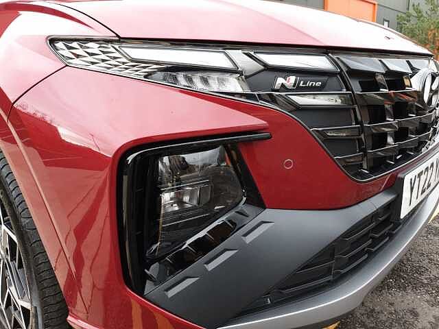 Hyundai TUCSON 1.6 TGDi Hybrid 230 N Line S 5dr 2WD Auto Red
