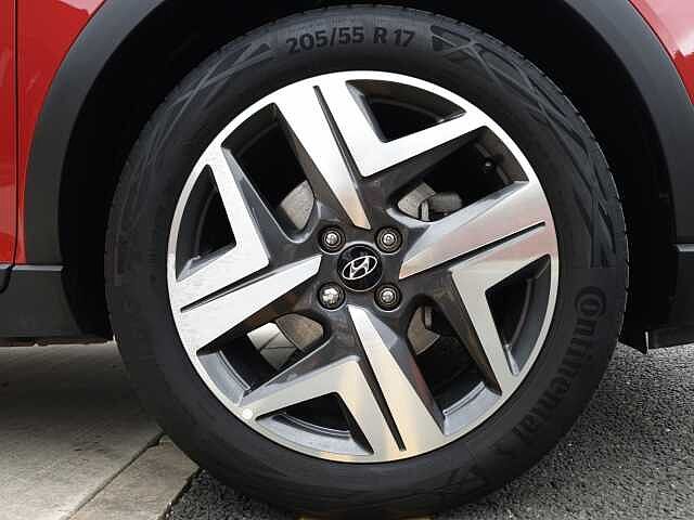 Hyundai BAYON 1.0 TGDi 48V MHEV Ultimate 5dr DCT Red