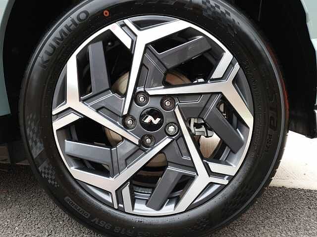 Hyundai KONA 1.6 Hybrid 129 N Line 5dr DCT Green