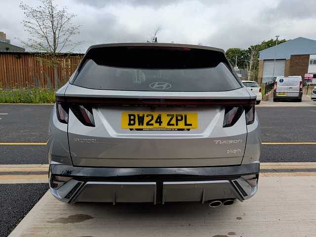 Hyundai TUCSON 1.6T Plug-in Hybrid N Line S 5dr 4WD Auto Silver