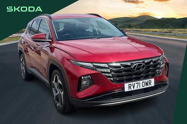 Hyundai TUCSON 1.6 TGDi Hybrid 230 Premium 5dr 2WD Auto Sunset Red