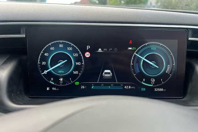 Hyundai TUCSON 1.6 TGDi Hybrid 230 Premium 5dr 2WD Auto Sunset Red