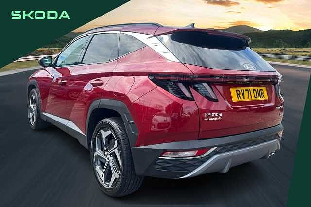 Hyundai TUCSON 1.6 TGDi Hybrid 230 Premium 5dr 2WD Auto Sunset Red