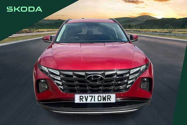 Hyundai TUCSON 1.6 TGDi Hybrid 230 Premium 5dr 2WD Auto Sunset Red