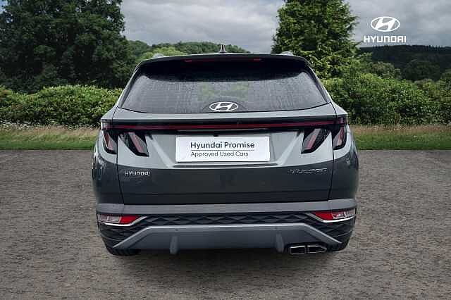 Hyundai TUCSON 1.6 TGDi 48V MHD Ultimate 5dr 2WD DCT Amazon Grey