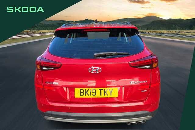 Hyundai TUCSON 2.0 CRDi 48V MHD Premium SE 5dr 4WD DCT Fiery Red