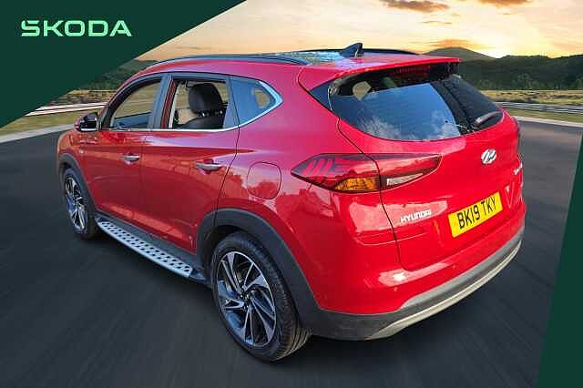 Hyundai TUCSON 2.0 CRDi 48V MHD Premium SE 5dr 4WD DCT Fiery Red