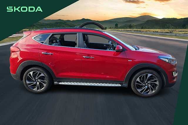 Hyundai TUCSON 2.0 CRDi 48V MHD Premium SE 5dr 4WD DCT Fiery Red