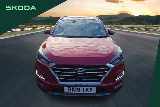 Hyundai TUCSON 2.0 CRDi 48V MHD Premium SE 5dr 4WD DCT Fiery Red