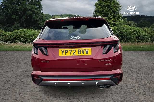 Hyundai TUCSON 1.6 TGDi Hybrid 230 N Line S 5dr 2WD Auto Sunset Red