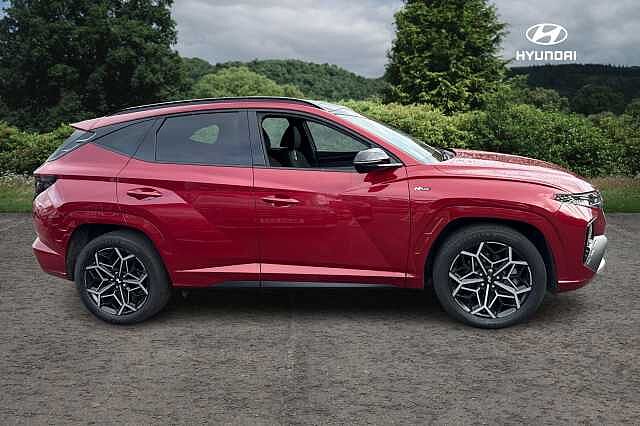 Hyundai TUCSON 1.6 TGDi Hybrid 230 N Line S 5dr 2WD Auto Sunset Red