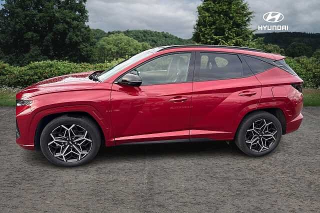 Hyundai TUCSON 1.6 TGDi Hybrid 230 N Line S 5dr 2WD Auto Sunset Red