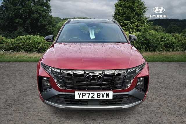 Hyundai TUCSON 1.6 TGDi Hybrid 230 N Line S 5dr 2WD Auto Sunset Red