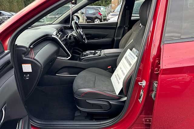 Hyundai TUCSON 1.6 TGDi Hybrid 230 N Line S 5dr 2WD Auto Sunset Red