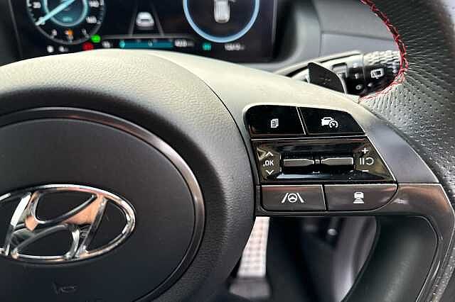 Hyundai TUCSON 1.6 TGDi Hybrid 230 N Line S 5dr 2WD Auto Sunset Red