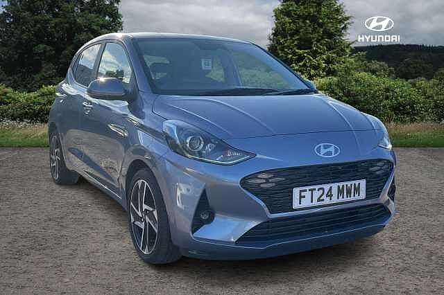 Hyundai I10 1.2 [79] Premium 5dr Auto [Nav] Meta Blue Pearl