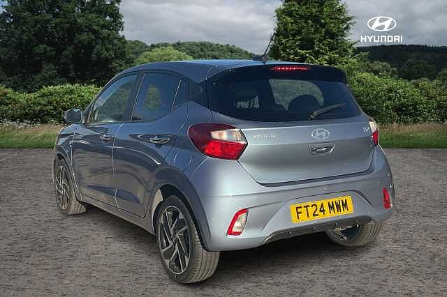 Hyundai I10 1.2 [79] Premium 5dr Auto [Nav] Meta Blue Pearl