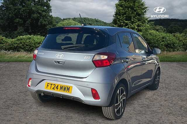 Hyundai I10 1.2 [79] Premium 5dr Auto [Nav] Meta Blue Pearl