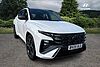 Hyundai TUCSON 1.6T Hybrid N Line S 5dr Auto Atlas White