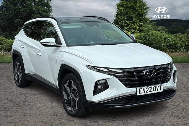 Hyundai TUCSON 1.6 TGDi Plug-in Hybrid Ultimate 5dr 4WD Auto White