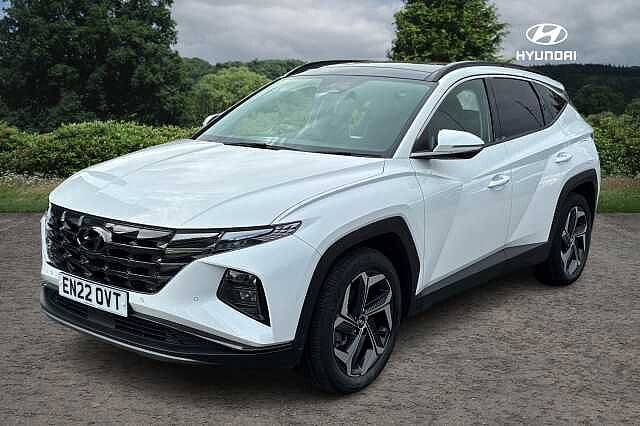 Hyundai TUCSON 1.6 TGDi Plug-in Hybrid Ultimate 5dr 4WD Auto White