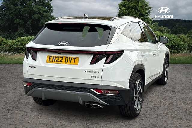 Hyundai TUCSON 1.6 TGDi Plug-in Hybrid Ultimate 5dr 4WD Auto White