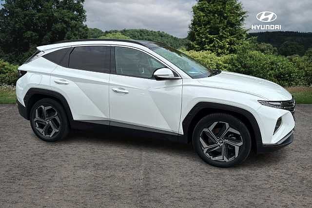 Hyundai TUCSON 1.6 TGDi Plug-in Hybrid Ultimate 5dr 4WD Auto White