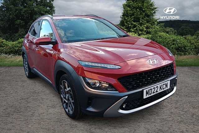 Hyundai KONA 1.6 GDi Hybrid Premium 5dr DCT Red