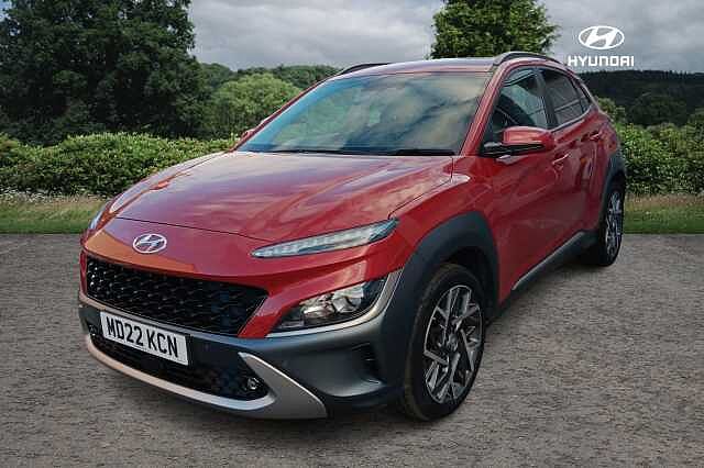 Hyundai KONA 1.6 GDi Hybrid Premium 5dr DCT Red