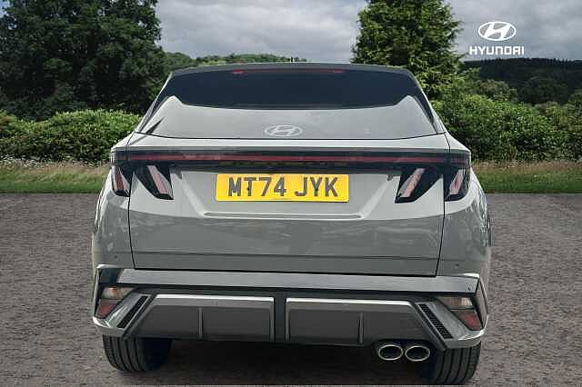 Hyundai TUCSON 1.6T Hybrid N Line 5dr Auto Grey