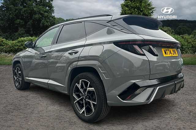 Hyundai TUCSON 1.6T Hybrid N Line 5dr Auto Grey