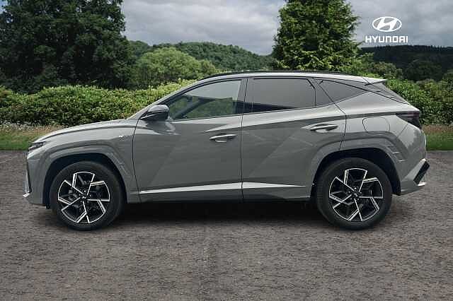 Hyundai TUCSON 1.6T Hybrid N Line 5dr Auto Grey