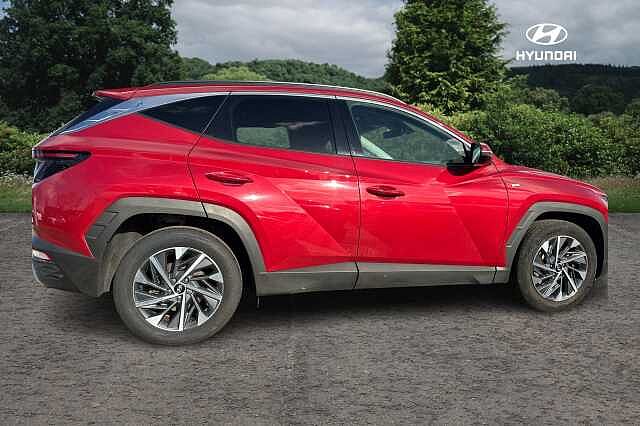 Hyundai TUCSON 1.6 TGDi 48V MHD Premium 5dr 2WD DCT Red