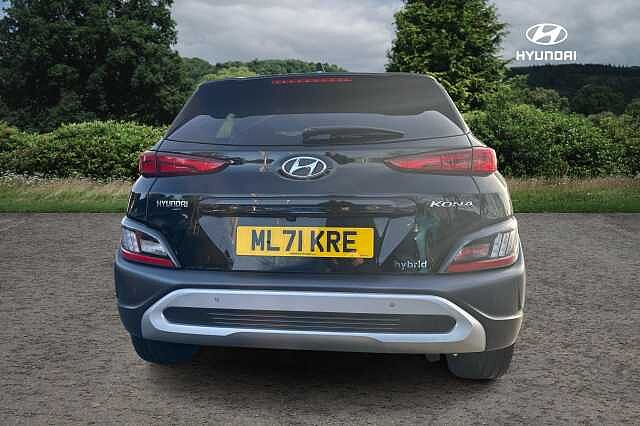 Hyundai KONA 1.6 GDi Hybrid Ultimate 5dr DCT Black