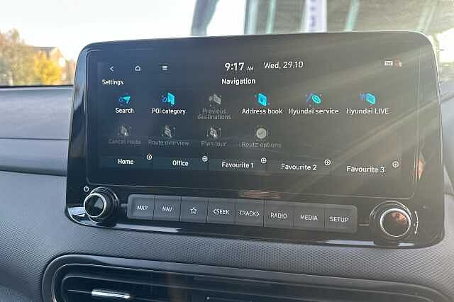 Hyundai KONA 1.6 GDi Hybrid Ultimate 5dr DCT Black