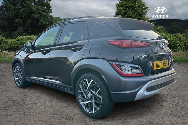 Hyundai KONA 1.6 GDi Hybrid Ultimate 5dr DCT Black