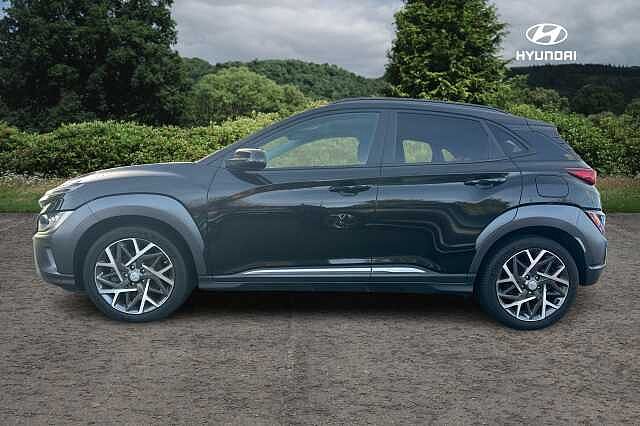 Hyundai KONA 1.6 GDi Hybrid Ultimate 5dr DCT Black