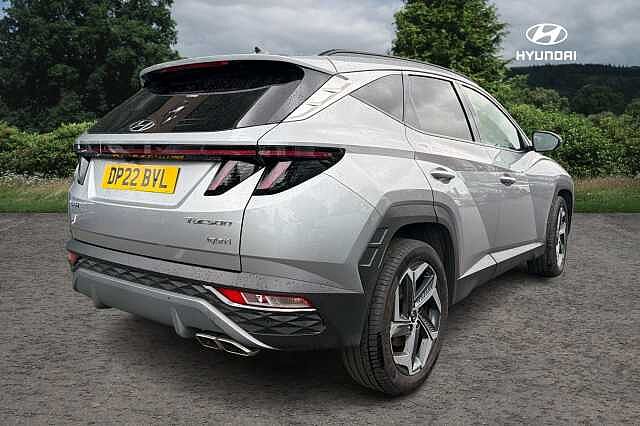 Hyundai TUCSON 1.6 TGDi Hybrid 230 Premium 5dr 2WD Auto Silver