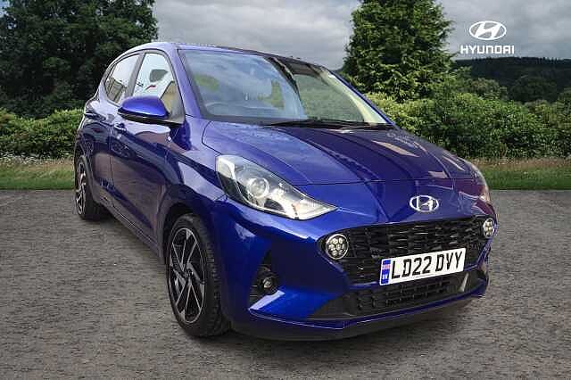 Hyundai I10 1.2 MPi Premium 5dr Auto Intense Blue