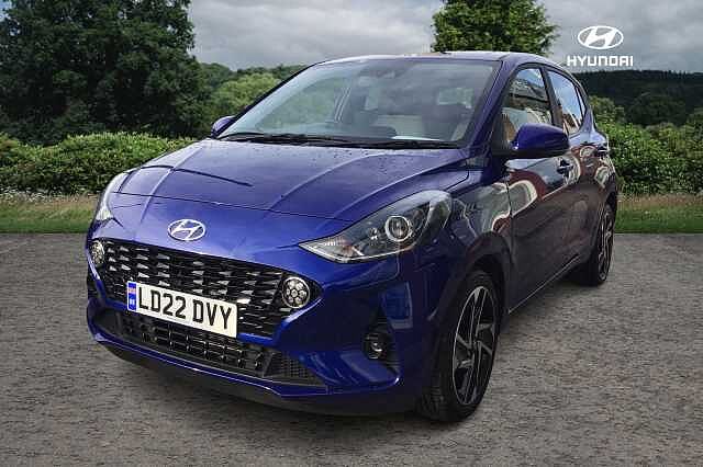 Hyundai I10 1.2 MPi Premium 5dr Auto Intense Blue