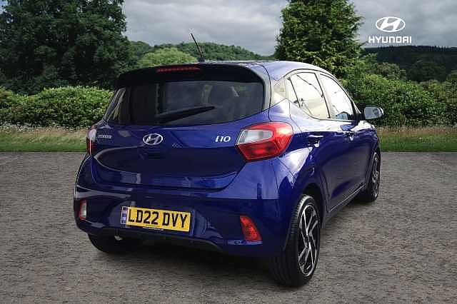 Hyundai I10 1.2 MPi Premium 5dr Auto Intense Blue