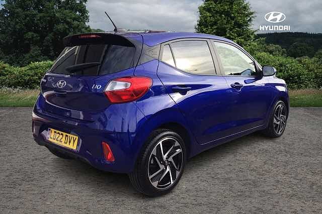 Hyundai I10 1.2 MPi Premium 5dr Auto Intense Blue