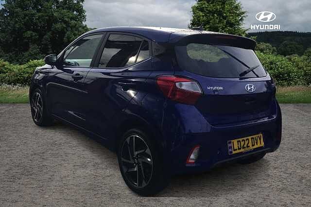 Hyundai I10 1.2 MPi Premium 5dr Auto Intense Blue