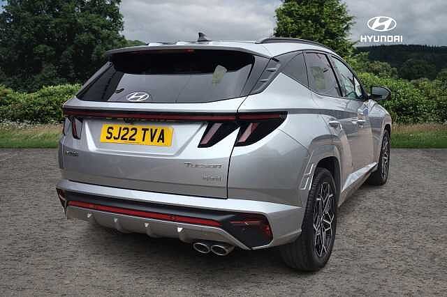 Hyundai TUCSON T-GDI N LINE S Shimmering Silver