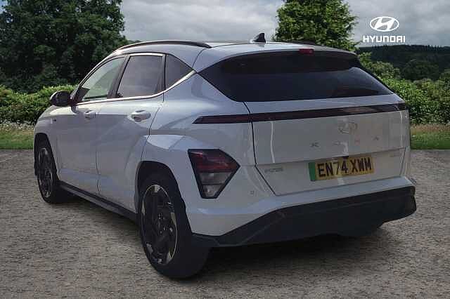 Hyundai KONA 160kW N Line 65kWh 5dr Auto Atlas White
