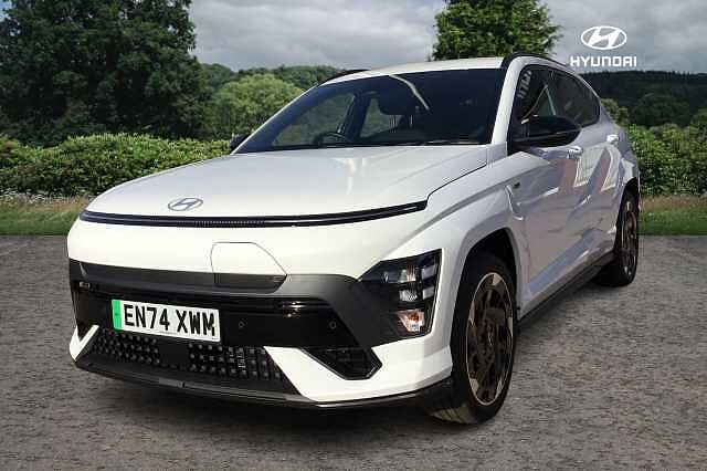 Hyundai KONA 160kW N Line 65kWh 5dr Auto Atlas White