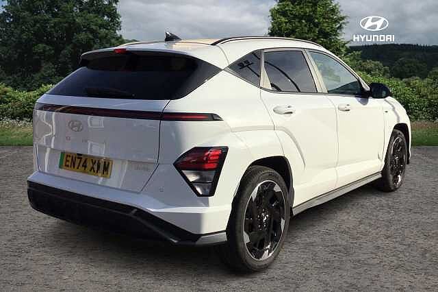 Hyundai KONA 160kW N Line 65kWh 5dr Auto Atlas White