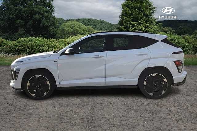 Hyundai KONA 160kW N Line 65kWh 5dr Auto Atlas White