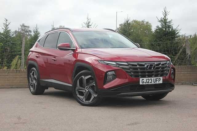 Hyundai TUCSON 1.6 TGDi Plug-in Hybrid Premium 5dr 4WD Auto Sunset Red